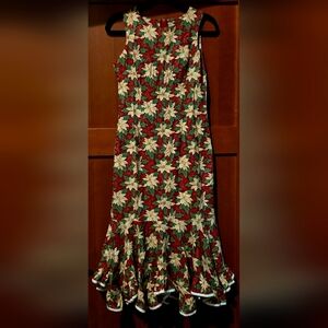 Hilo Hattie Festive Floral Maxi Dress